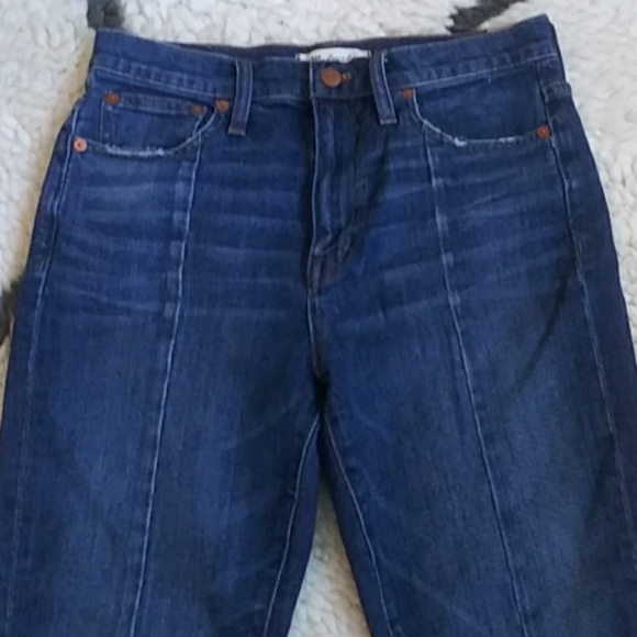 NWT Madewell high-rise slim boyjean seamed crop 26 - Picture 6 of 8